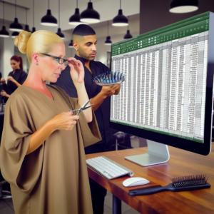 Excel pour coiffeur